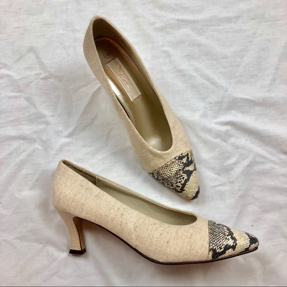 Vintage Heels Shoes by Kari NWT Pointed